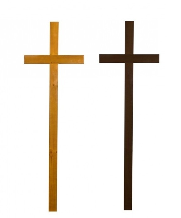 <span style="font-weight: normal;">Крест на могилу сосновый "Католический"</span>