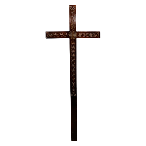 <span style="font-weight: normal;">Крест на могилу сосновый "Григорианский"</span>